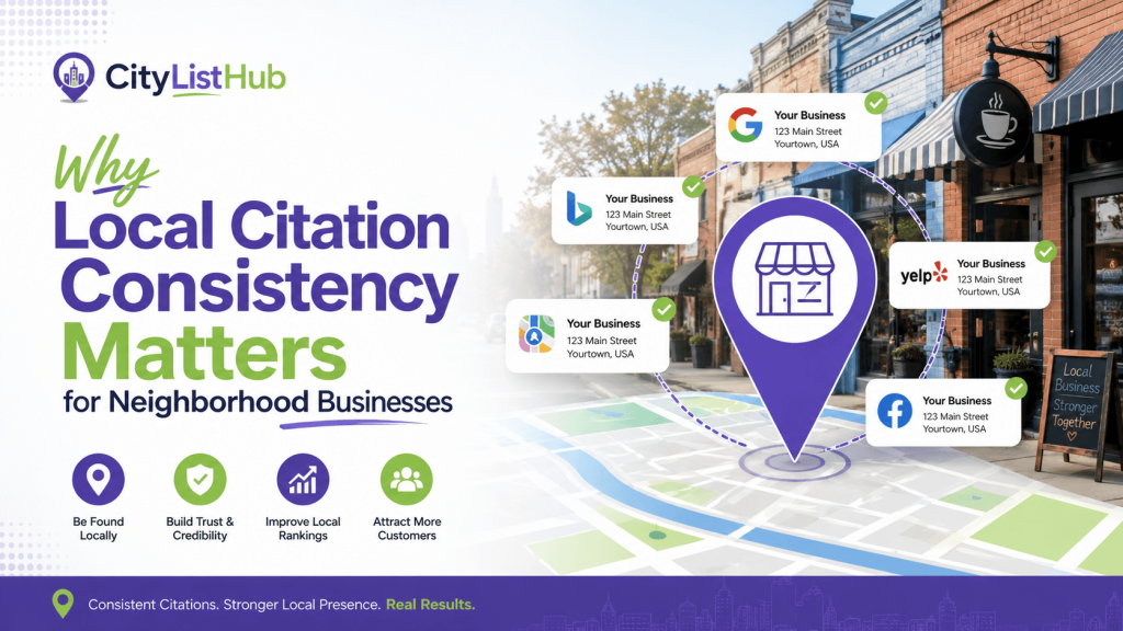 Why Local Citation Consistency Matters for Neighborhood Businesses