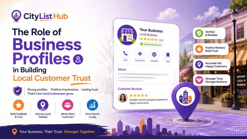 The Role of Business Profiles in Building Local Customer Trust